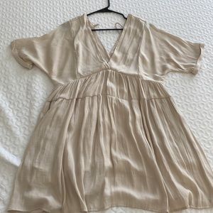 Cream dress